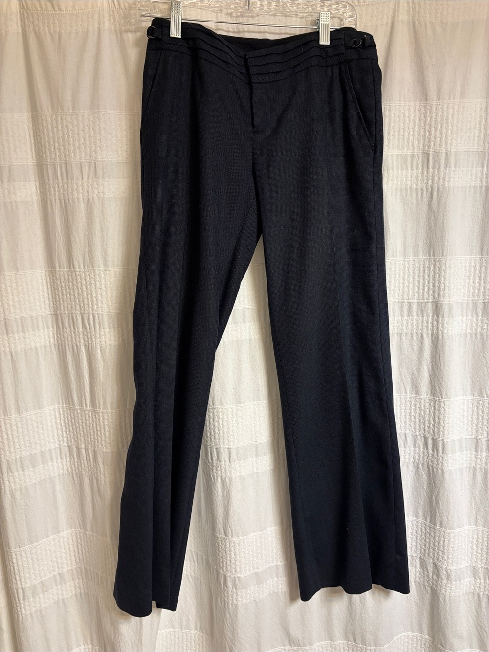 Gap Navy Blue Trouser Wide Leg Pants Size 2R